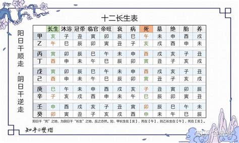 八字十二长生